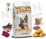 No Gluten mit Hirsch und Kartoffel